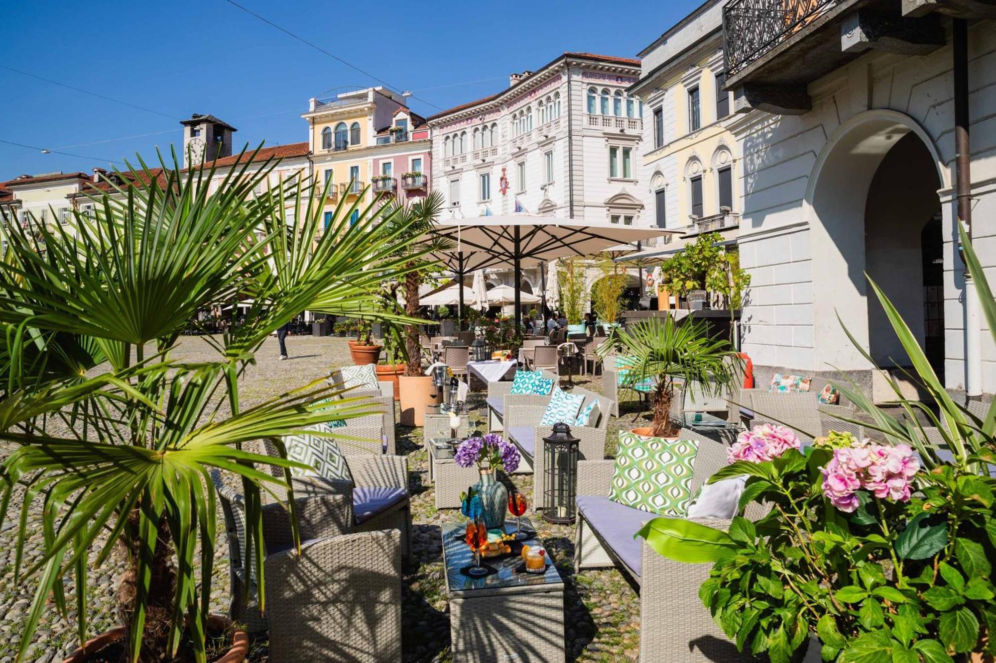 Hotel America Locarno Exteriör bild