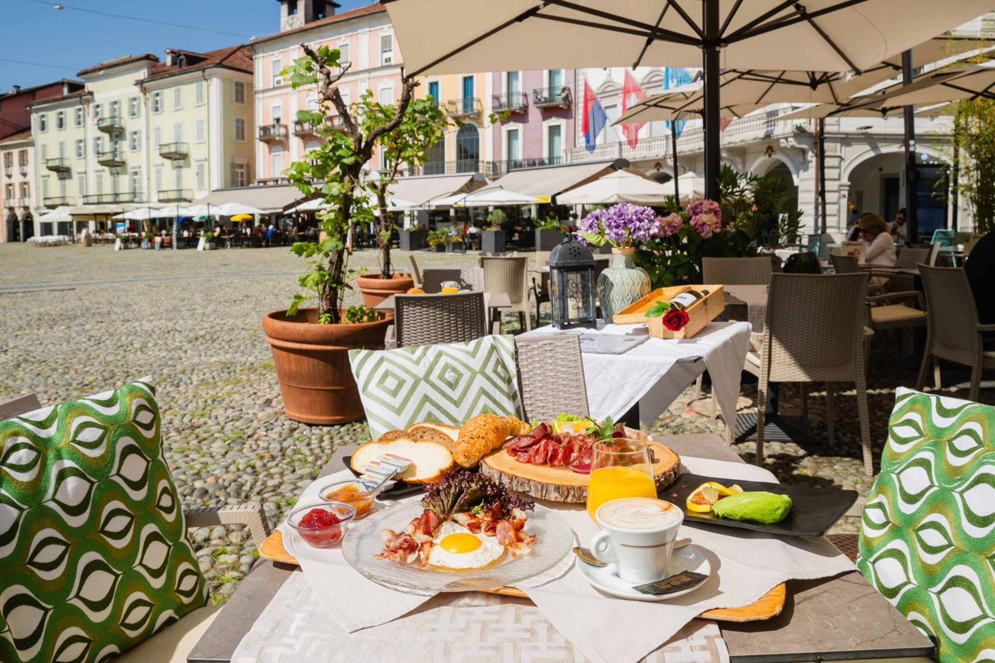 Hotel America Locarno Exteriör bild